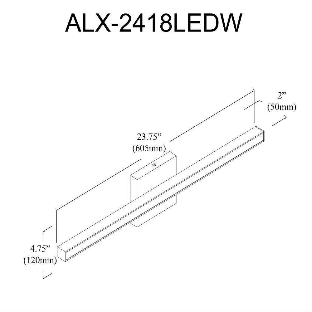 ALX-2418LEDW-MB