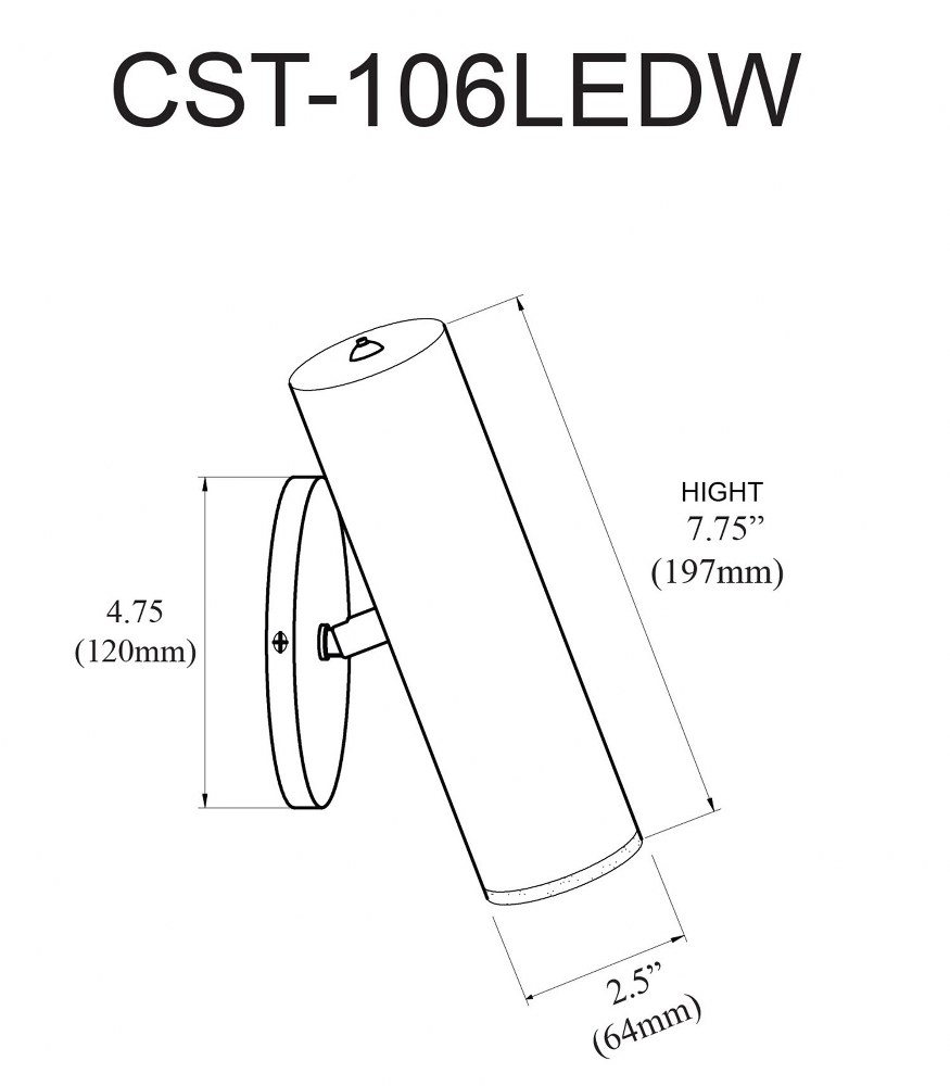 CST-106LEDW-MB