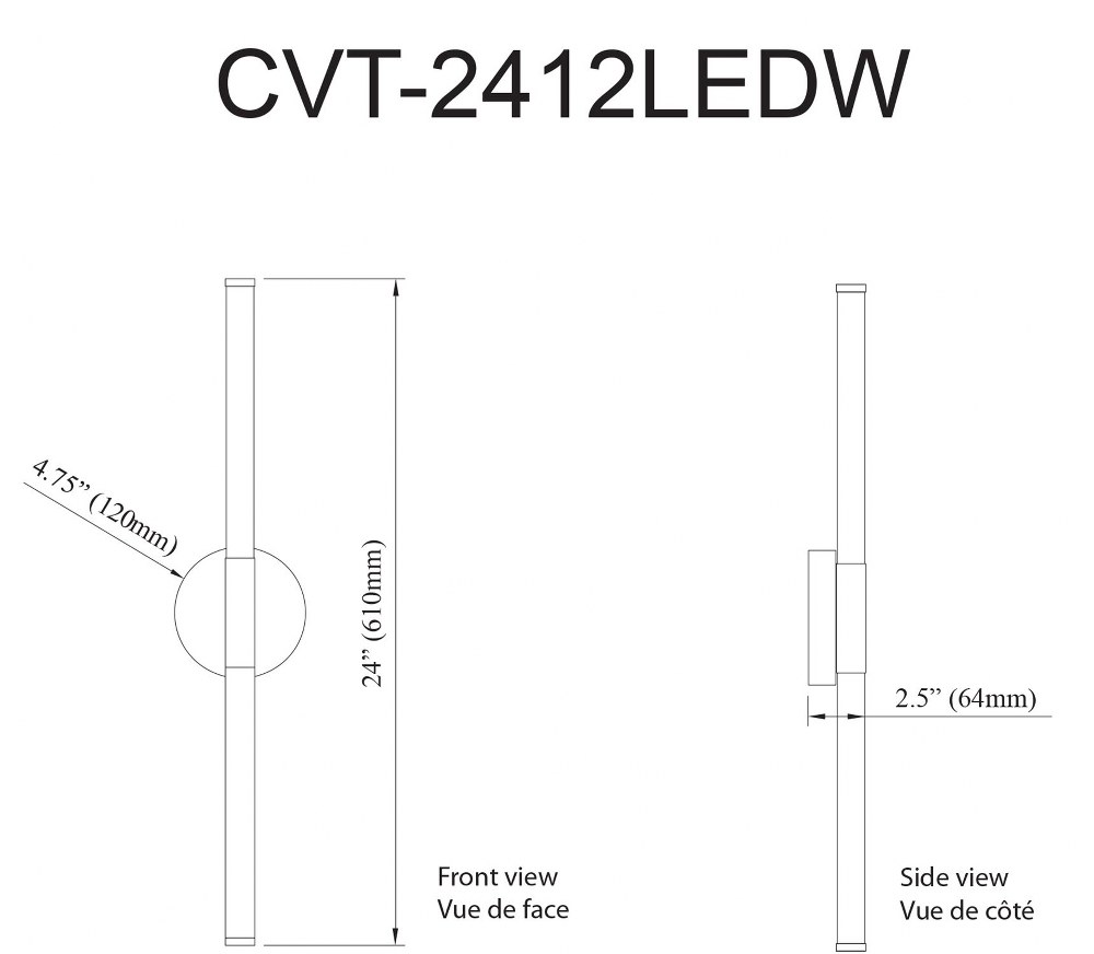 CVT-2412LEDW-MB