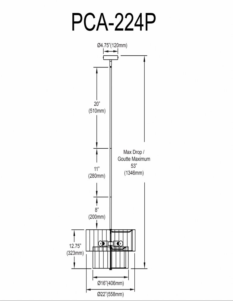 PCA-224P-MB-WH