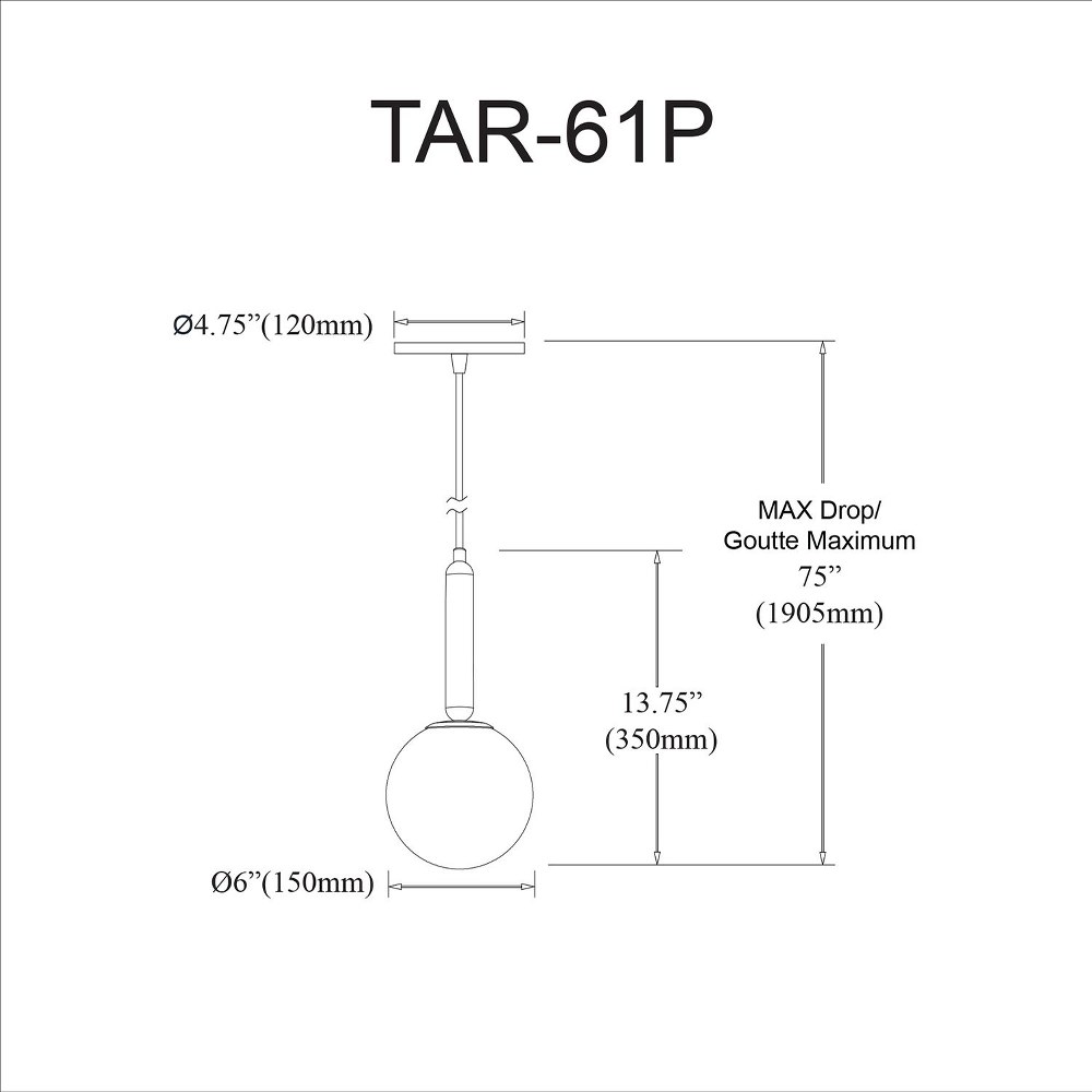 TAR-61P-MB-WH